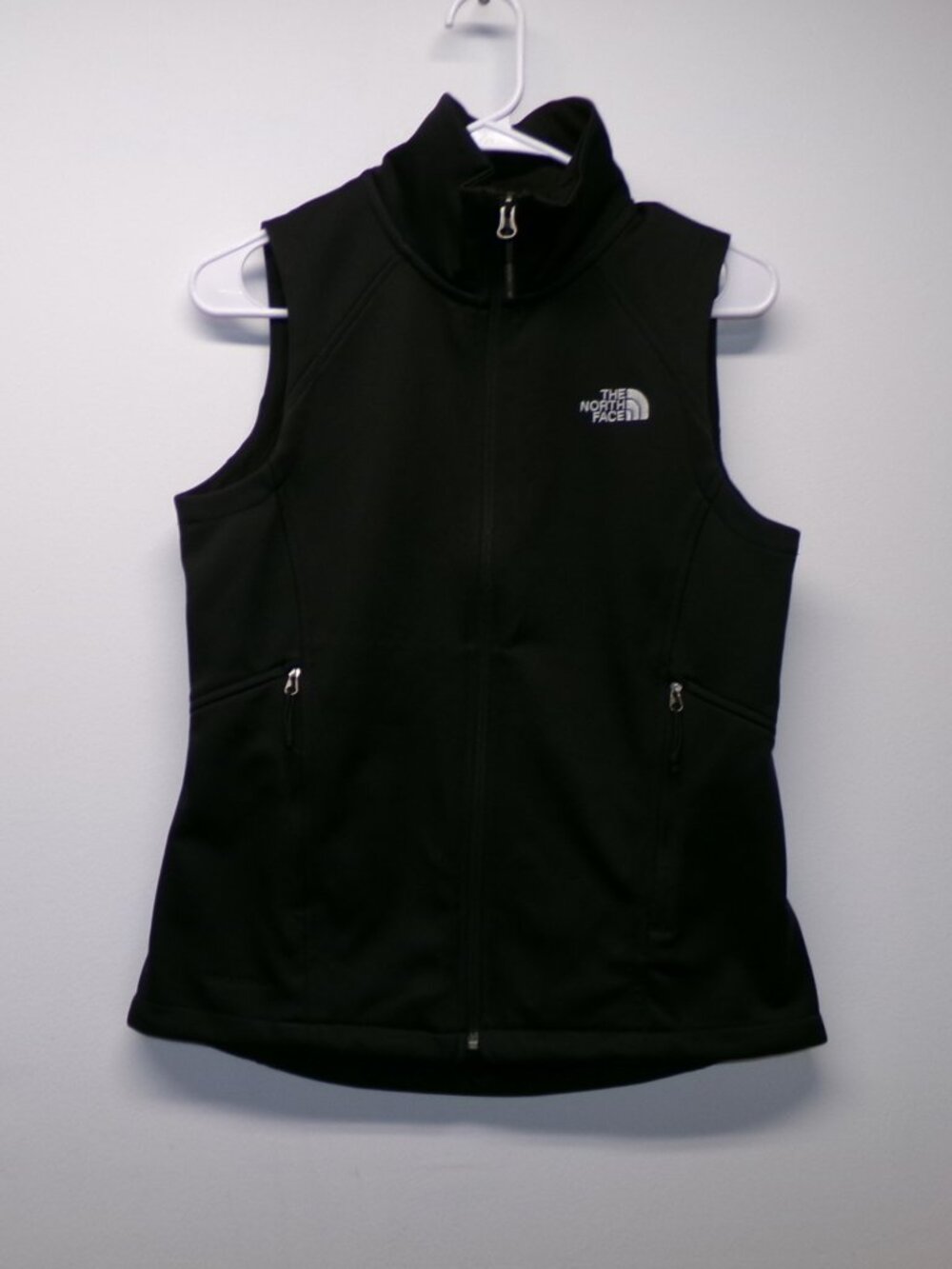 North Face WindWall Vest Womens Small Black Softshell Outdoor Jacket TNF